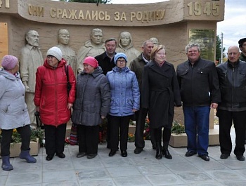 Торжественное открытие памятника «Они сражались за Родину» состоялось 14 сентября в с. Теги