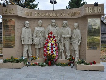Торжественное открытие памятника «Они сражались за Родину» состоялось 14 сентября в с. Теги